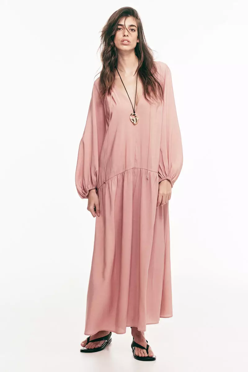 Oversized tunic dress