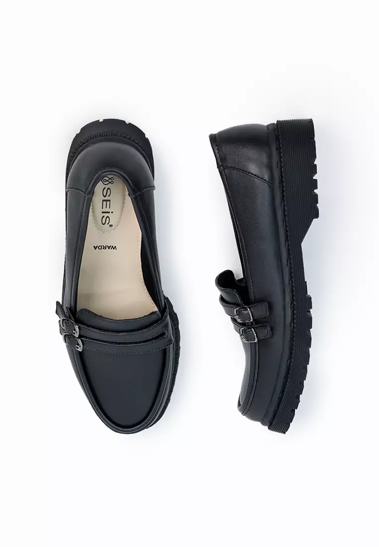 SEIS Warda Sepatu Docmart Wanita / Loafers Wanita