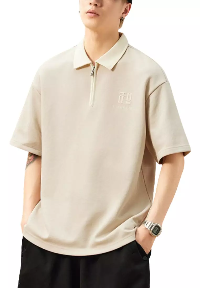 Baggy shop polo shirt