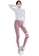 YG Fitness white and purple (3PCS) Quick-Drying Running Fitness Yoga Dance Suit (Bra+Bottoms+Jackets) 618F7USA020D61GS_1