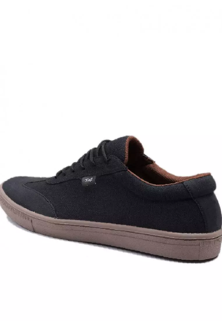 Sepatu Sneakers Pria Footstep Footwear - Atom Black