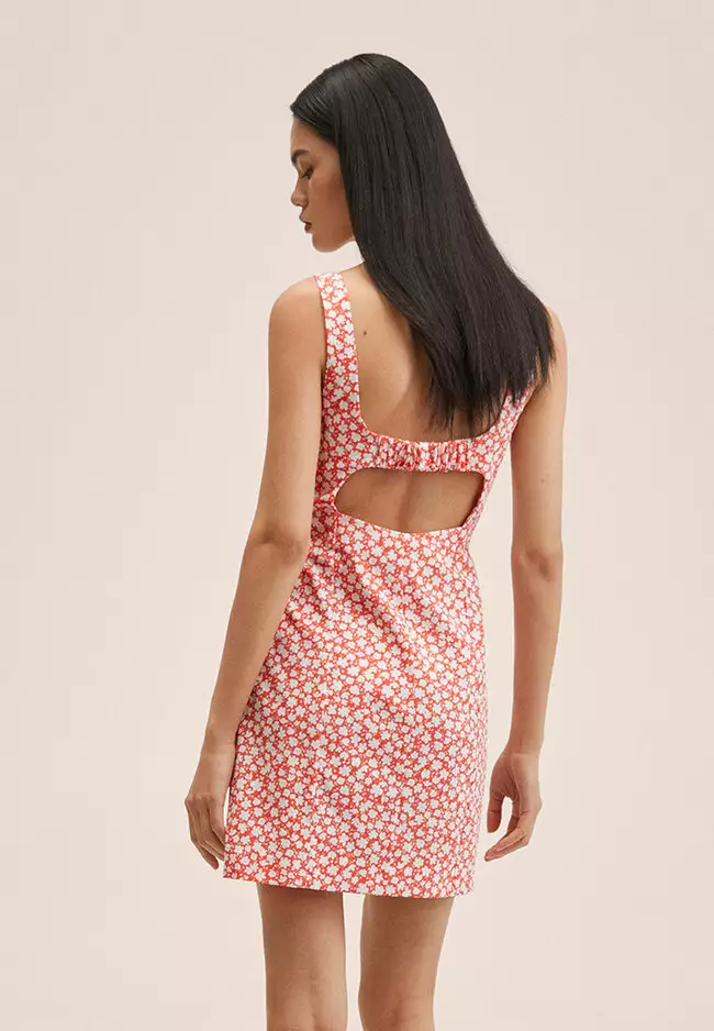 Buy Mango CutOut Detail Dress 2024 Online ZALORA Philippines