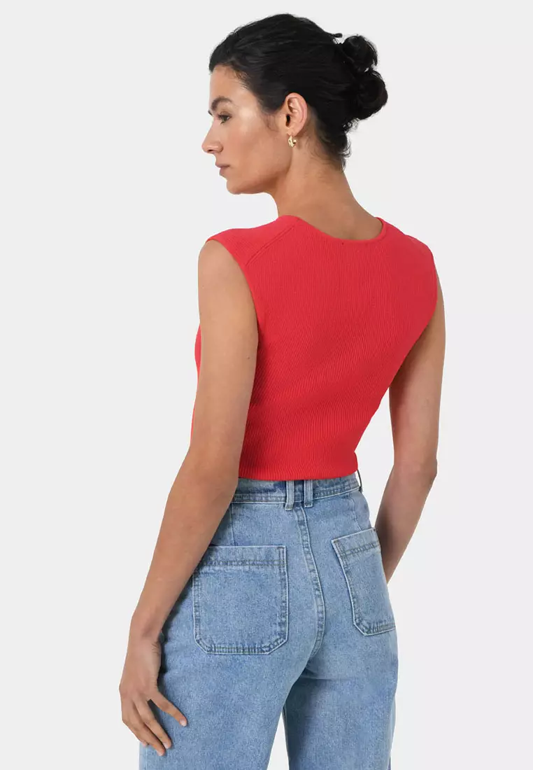Viviana Sleeveless Knit Top
