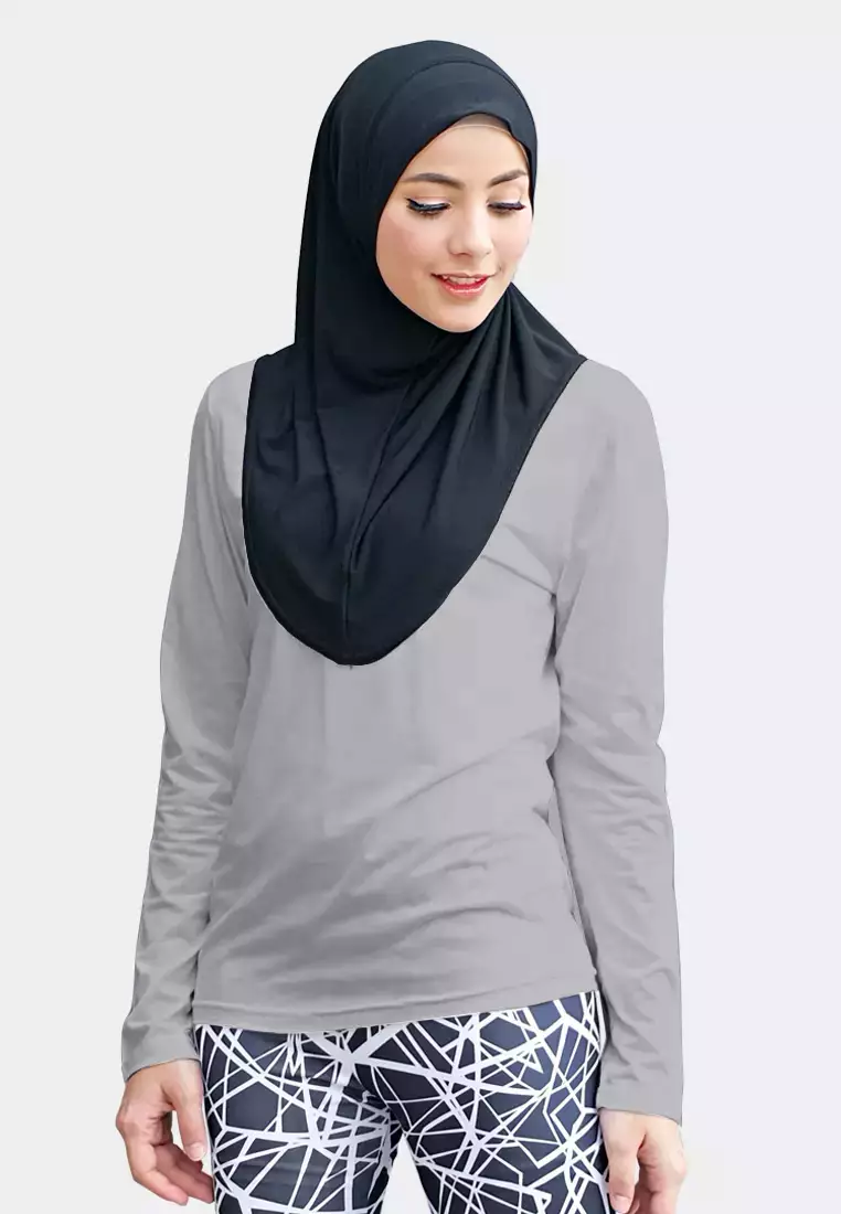 Zelena - Oshea Base Layer Sporty | Kaos Olahraga Wanita - Silver - L 