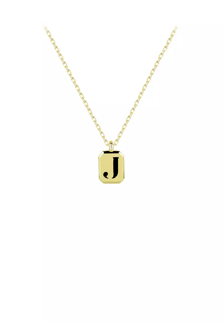 Buy Glamorousky 925 Sterling Silver Plated Gold Simple Fashion