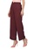 RedCheri red Maroon Wide Leg Trousers D53A0AA56C227AGS_3