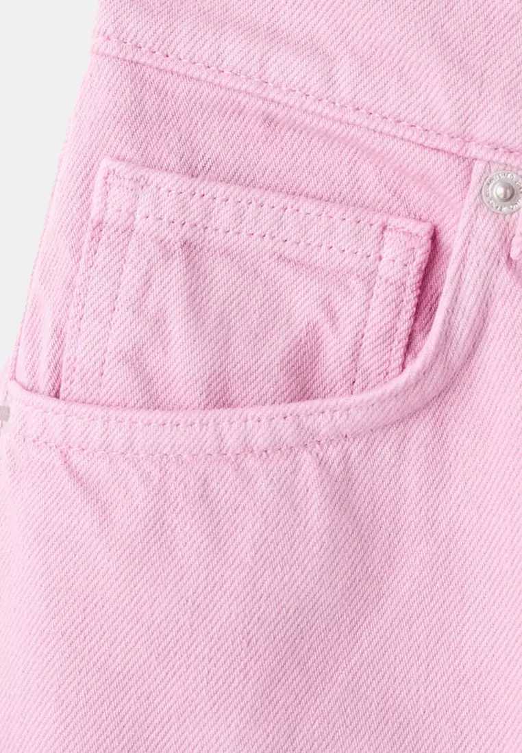 High-Waisted Mom-Fit Jeans