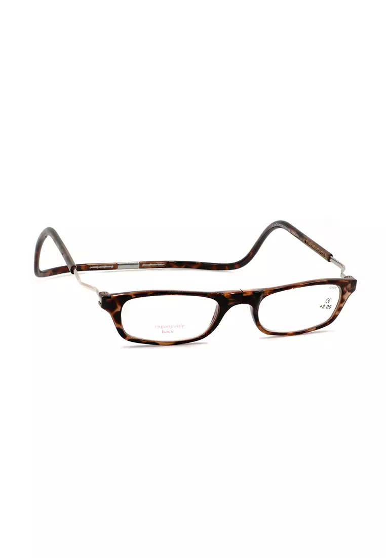 XXL Magnetic (Tortoise) +2.25 Reading Glasses for 52-54 Years Old