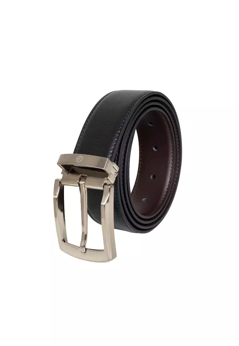 Buy Goldlion Goldlion Men Genuine Leather Pin Belt - Black 2023 Online ...