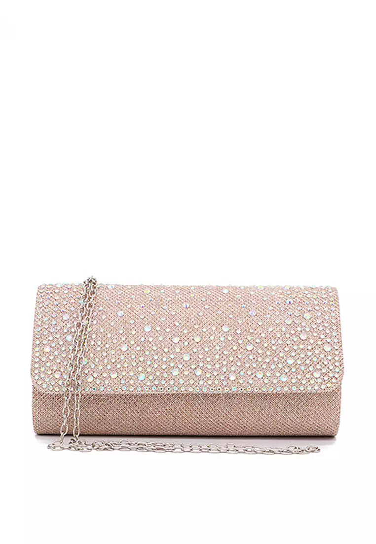 Gold coloured 2024 clutch bags