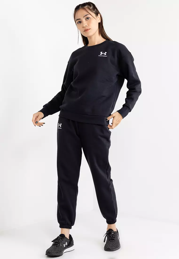 Ua rival fleece sportstyle graphic crop clearance