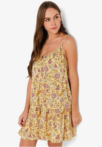 Old Navy Sleeveless Tiered Floral Print Mini Cami Swing Dress | ZALORA  Malaysia