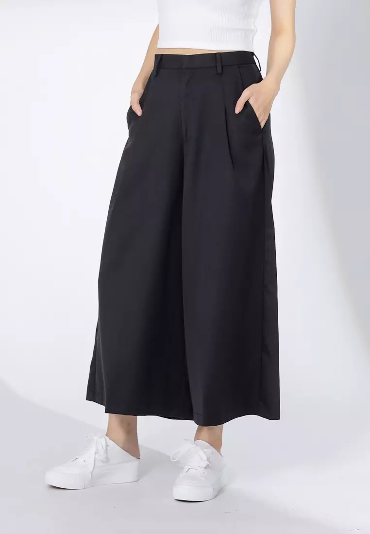 Buy MMRS. Garb Jacqui Wide Leg Pant - Charcoal 2023 Online | ZALORA ...