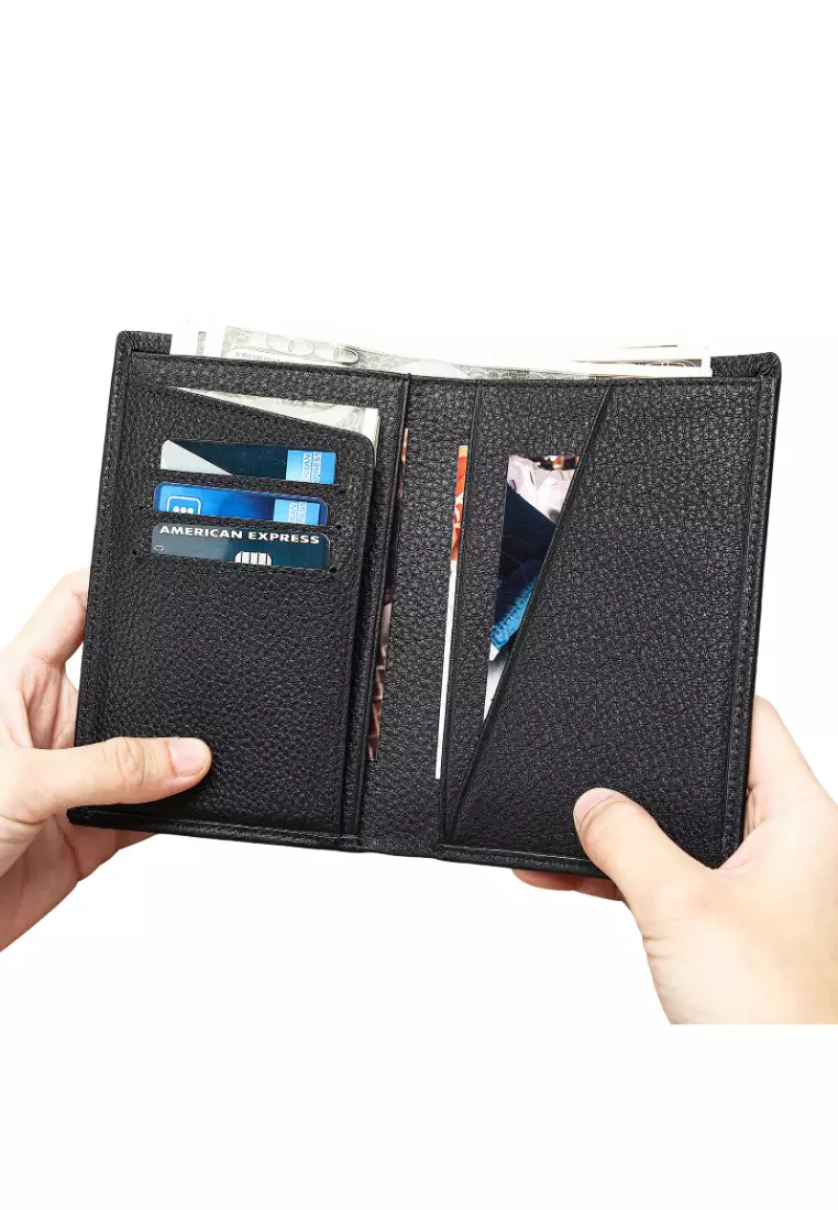 Leather Wallets Passport Holder With Card Slots Buy Lara First