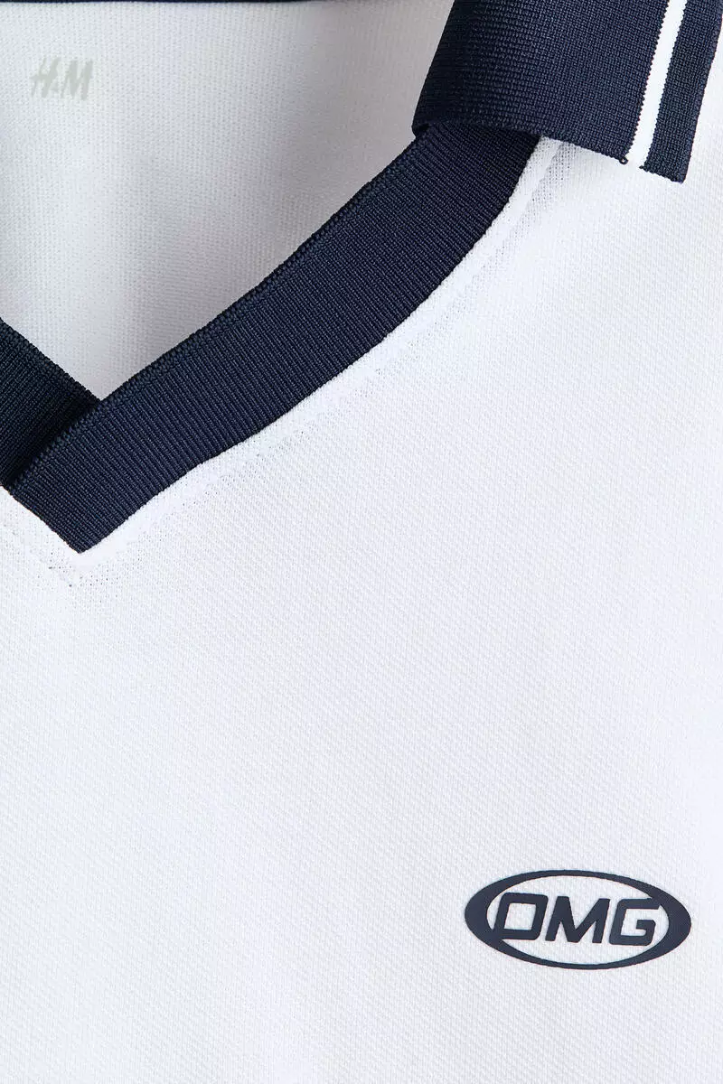 COOLMAX® Printed polo shirt