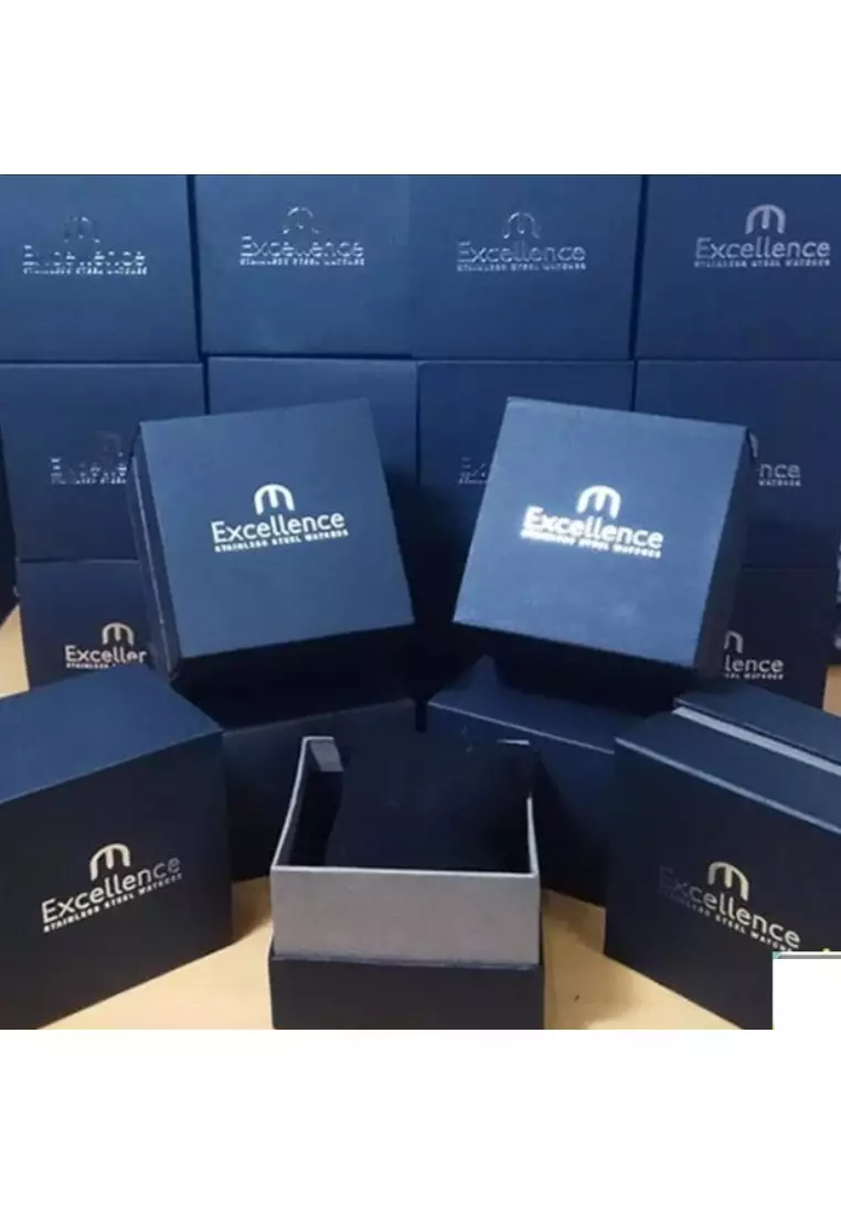 Excellence 8355 Silver Rosegold White Man Sapphire MEBTRSL