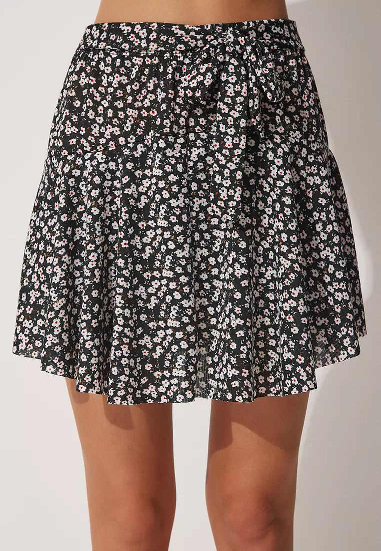 Floral Pattern Skort