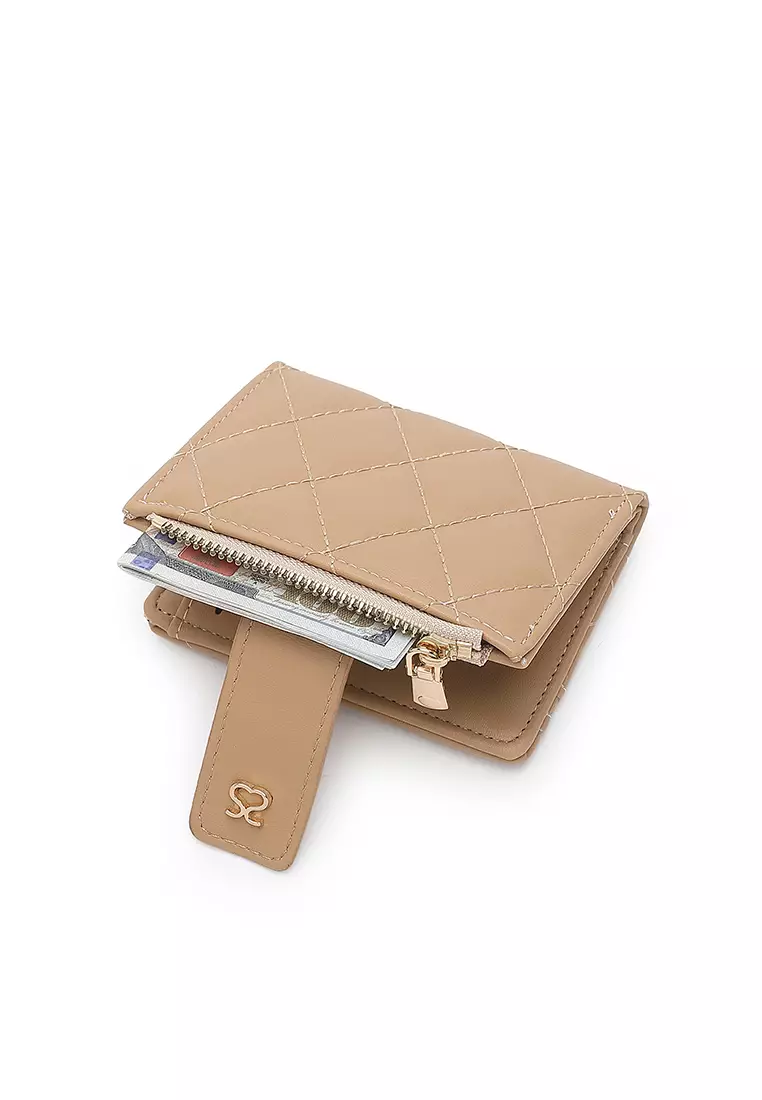 Women's Short Wallet / Purse (Dompet Wanita) - Cokelat