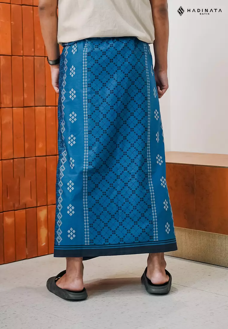 Hadinata Batik Sarung Husein Navy