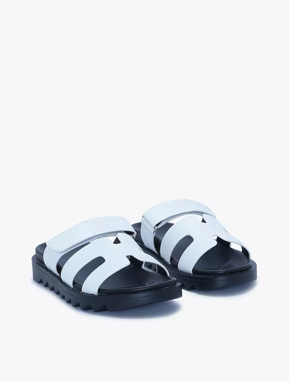 Payless Club Culture Womens Jennie Sandals - White_05