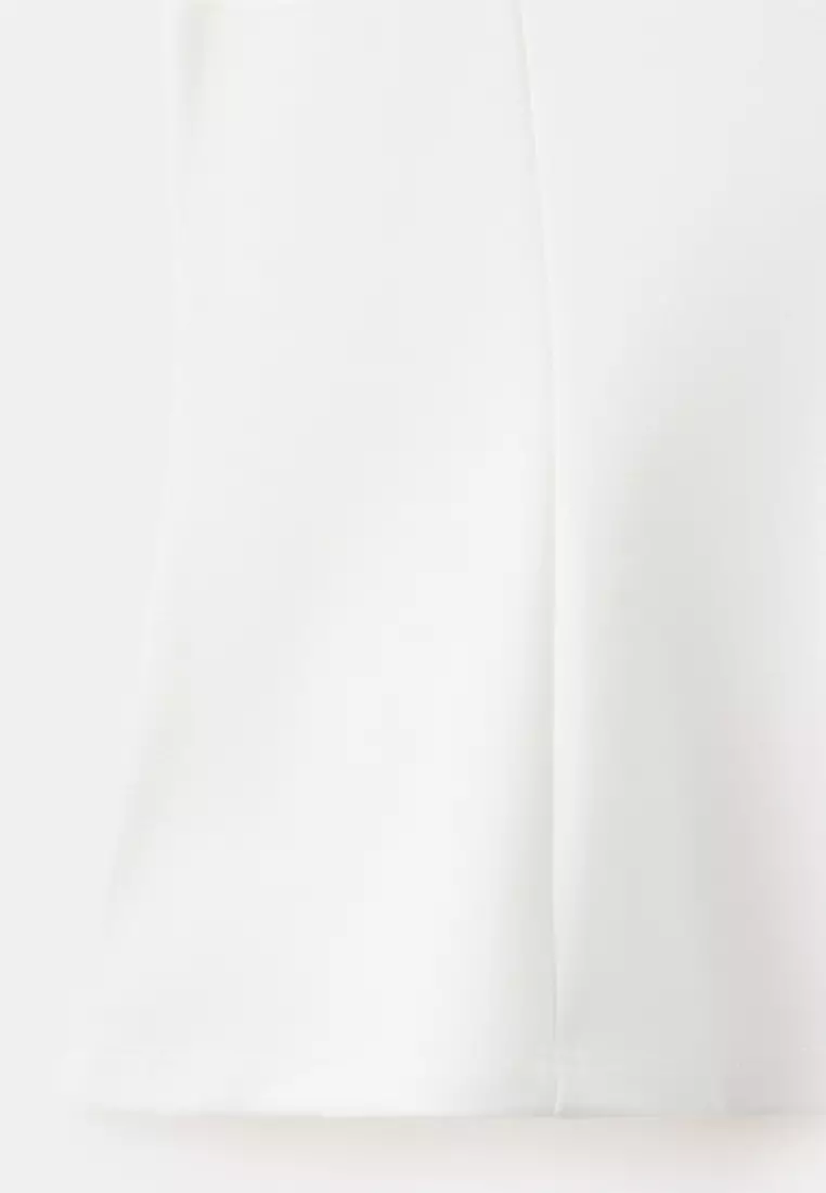 Peplum Shoulder Pad T-Shirt