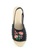 London Rag black Women Espadrille Flat Slingback Sandals 357ADSH94DCE37GS_4