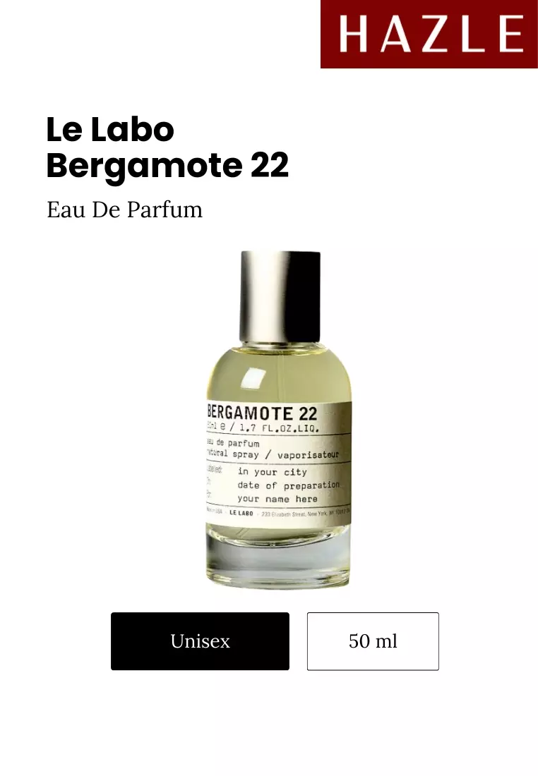 Bergamote 22 Unisex EDP 50 ml