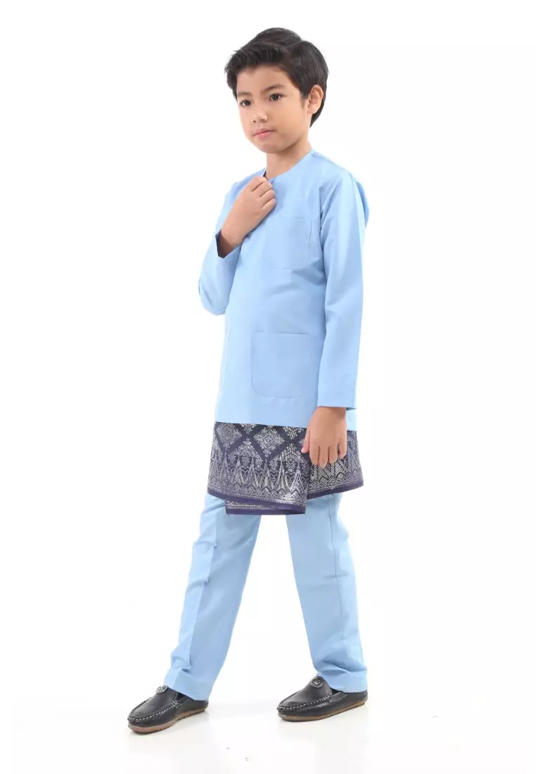 Baju Melayu Moden Teluk Belanga For Kids