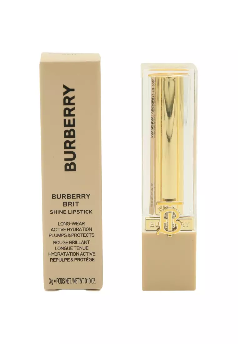 BURBERRY BRIT SHINE LIPSTICK #117 BURNISHED RED