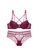 W.Excellence red Premium Red Lace Lingerie Set (Bra and Underwear) 32BAEUSE403894GS_1