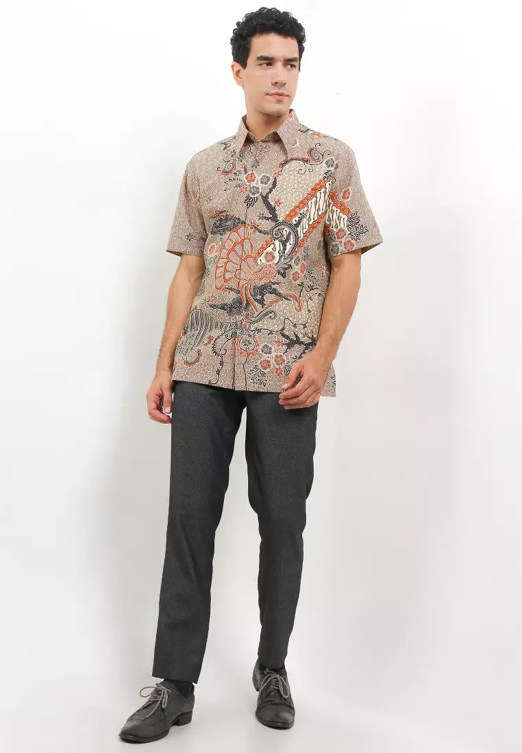 Hem Body Fit Batik Sawat Mega