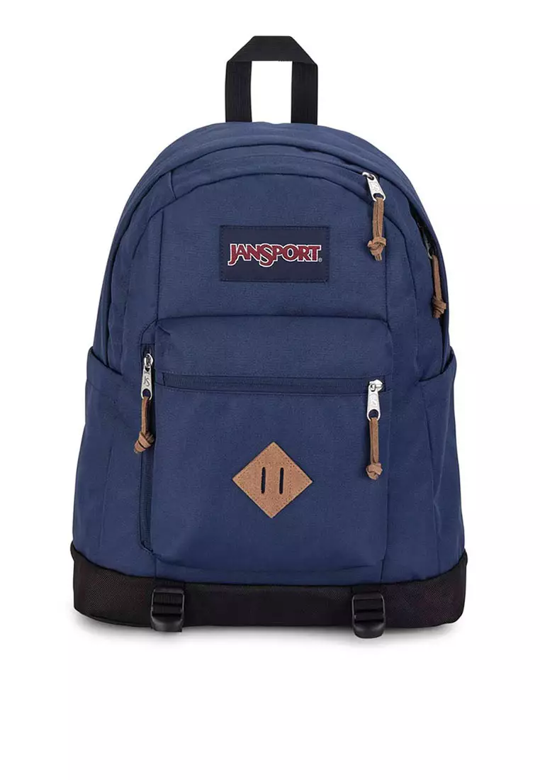 Jansport big student online backpack navy blue