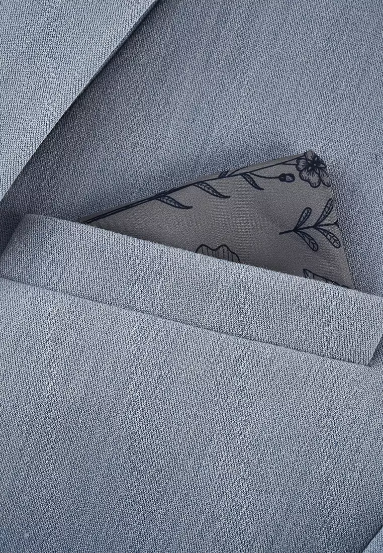 長袖合身剪裁西裝外套