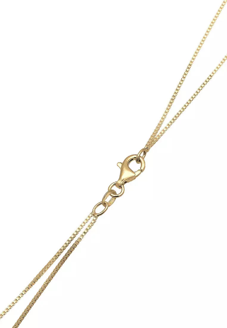 Necklace Astro Layer With Zirconia In Gold-Plated