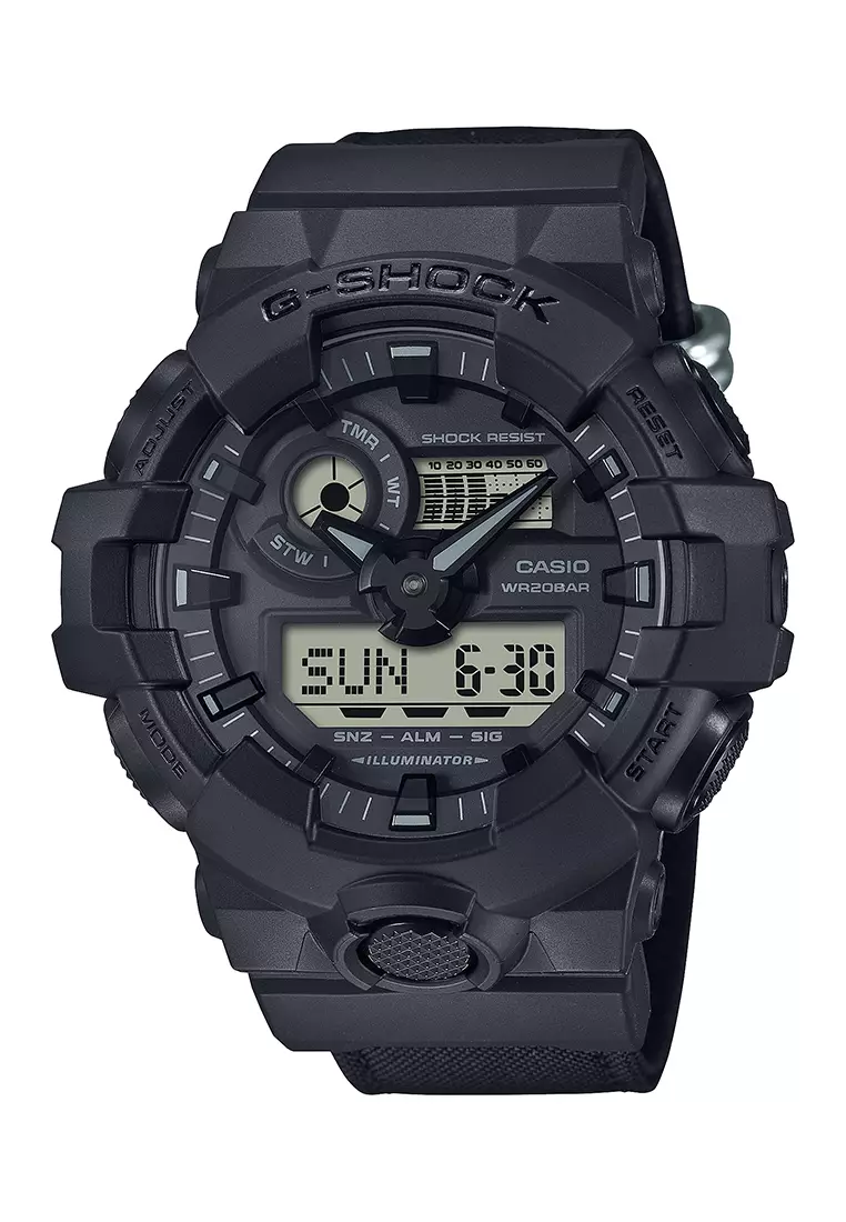 Buy G SHOCK CASIO G SHOCK UTILITY BLACK GA 700BCE Men s Analog