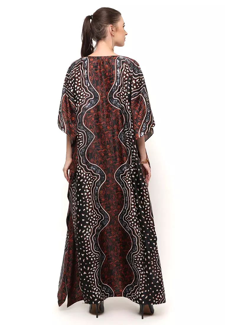 Kanzi Exclusive Short Sleeve Batik Kaftan