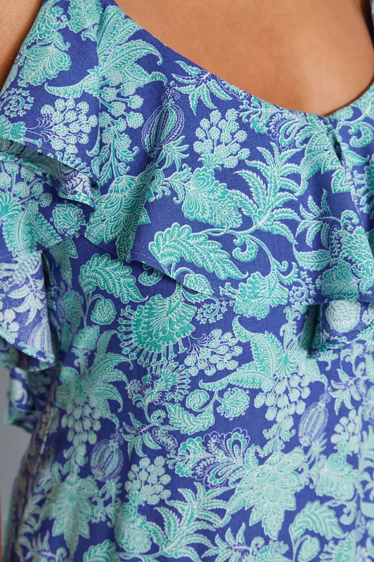 Ruffle Beach Dress