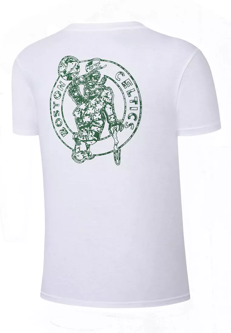 Drops Back Print  Boston Celtics Regular Fit Mens T-Shirt