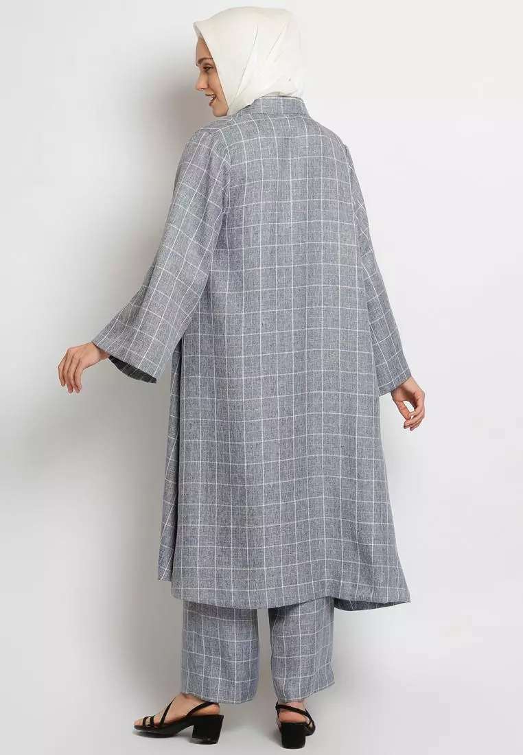 KLA Itang Yunasz Katherine Outer Set Navy