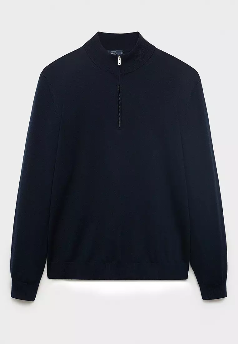 100% Merino Wool Perkins Neck Sweater