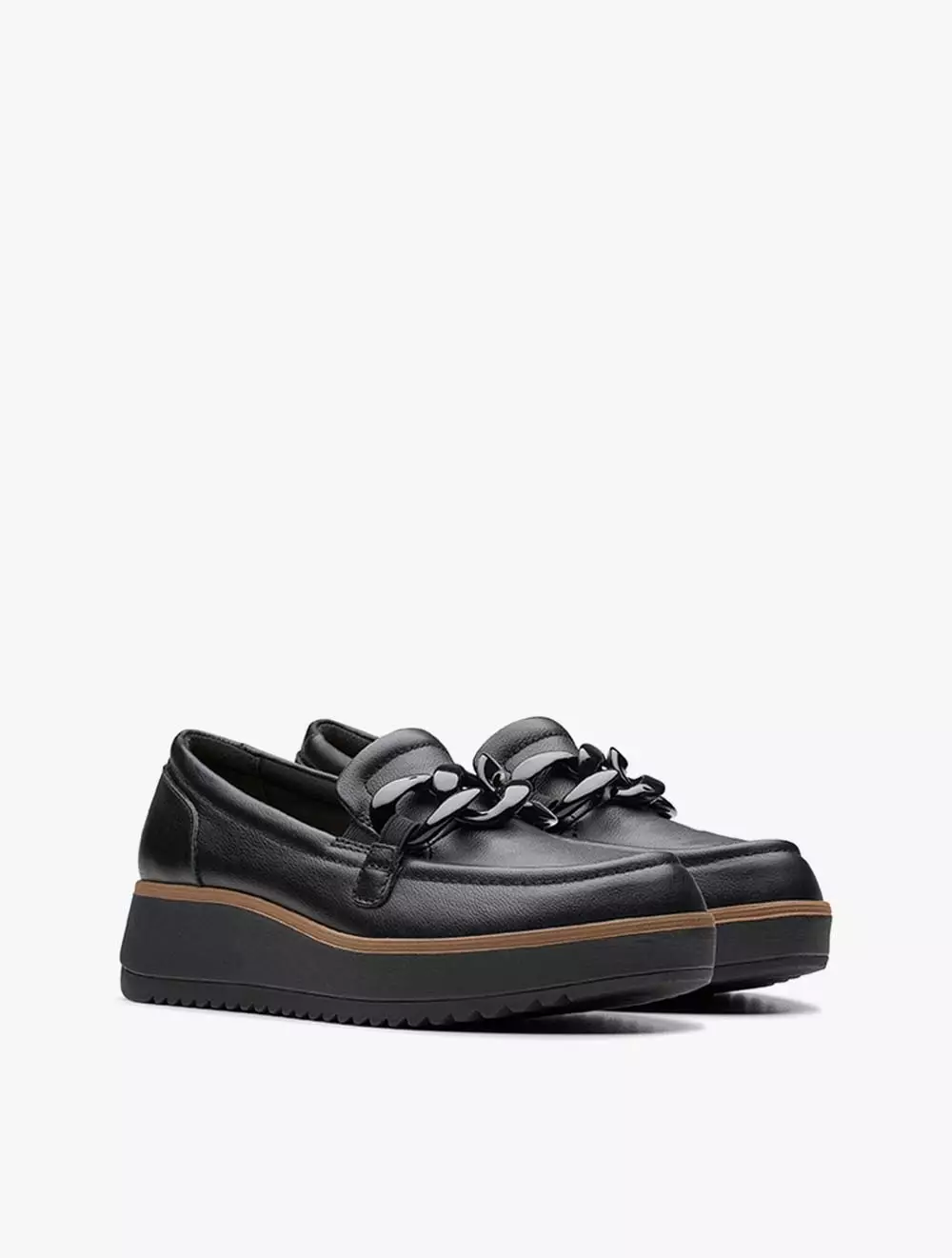 Clarks Zylah May Black Leather