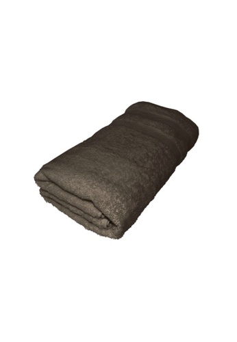 CANNON brown CANNON PURE COMFORT COMBED PINE BARK TOWEL AFEFAHL14C8ED2GS_1