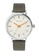 Milliot & Co. grey Anson Leather Strap Watch 9BBF8AC7B548F1GS_1