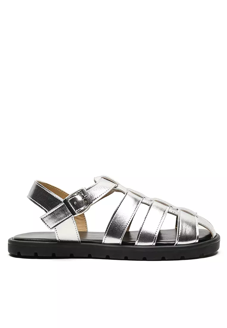 Discount on Twenty Eight Shoes  shoes - SKU: Round Toe Microfiber Leather Sandals WW8397-3
