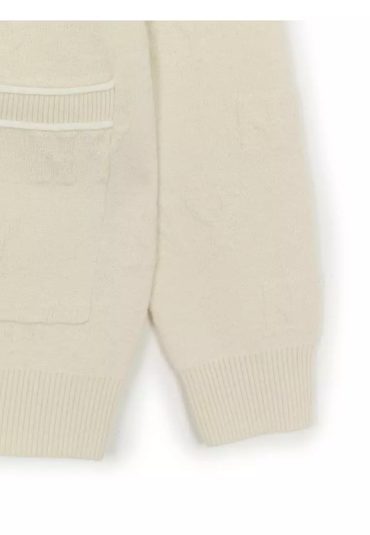 CLASSIC MONOGRAM TONETONE CARDIGAN NEW YORK YANKEES