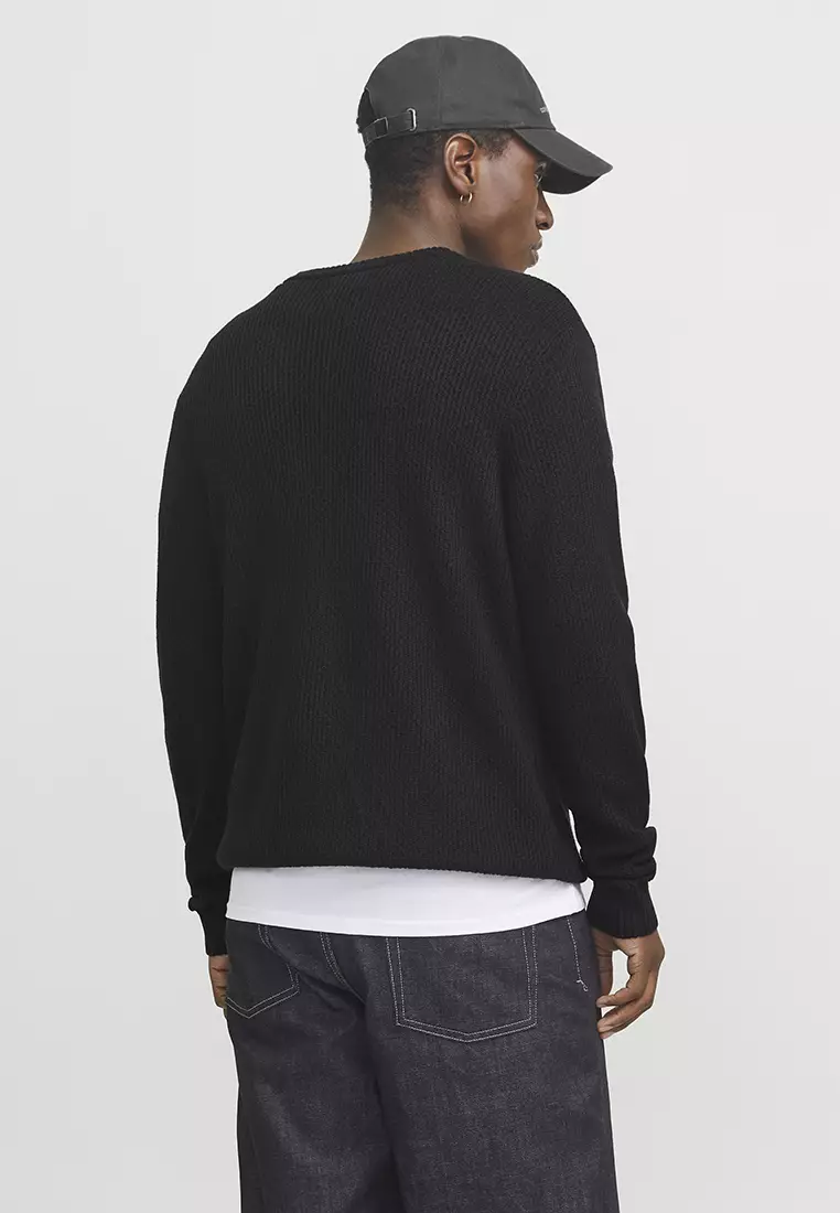 Portland Badge Knit Sweatshirt