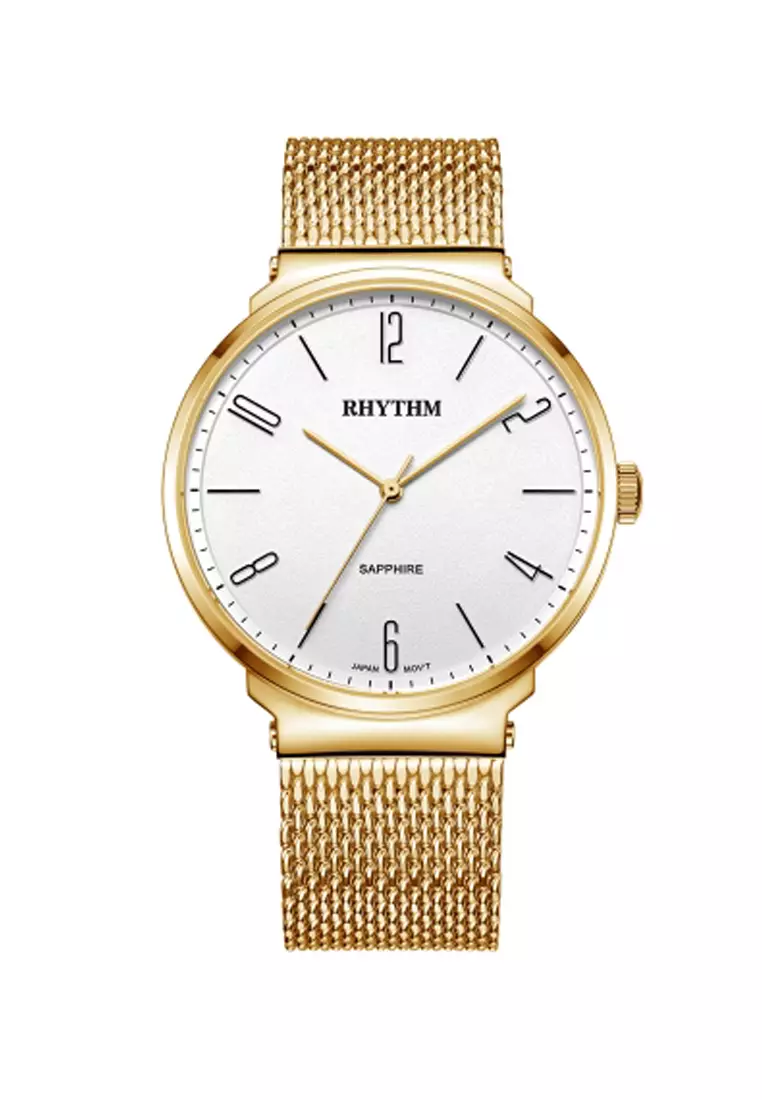 Jual RHYTHM RHYTHM FI1605S03 Jam Tangan Pria Stainless Steel Original ...