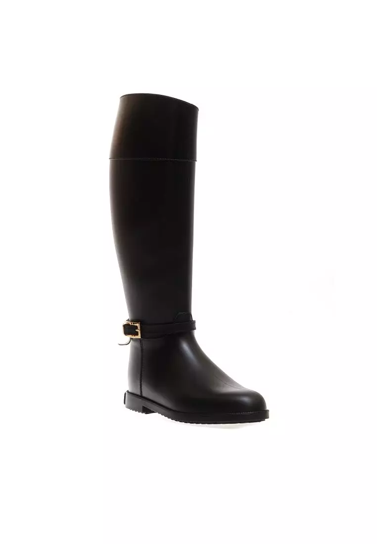 Sergio Rossi SERGIO ROSSI Stivale Gomma E Pelle Nero Black
