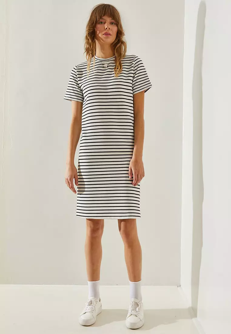 Women's Striped Seersucker Dress 60251344