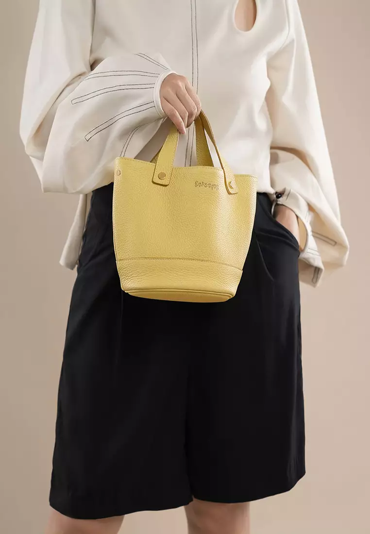 [Online Exclusive] JULIANA Mini Bucket Bag - Cream Beige
